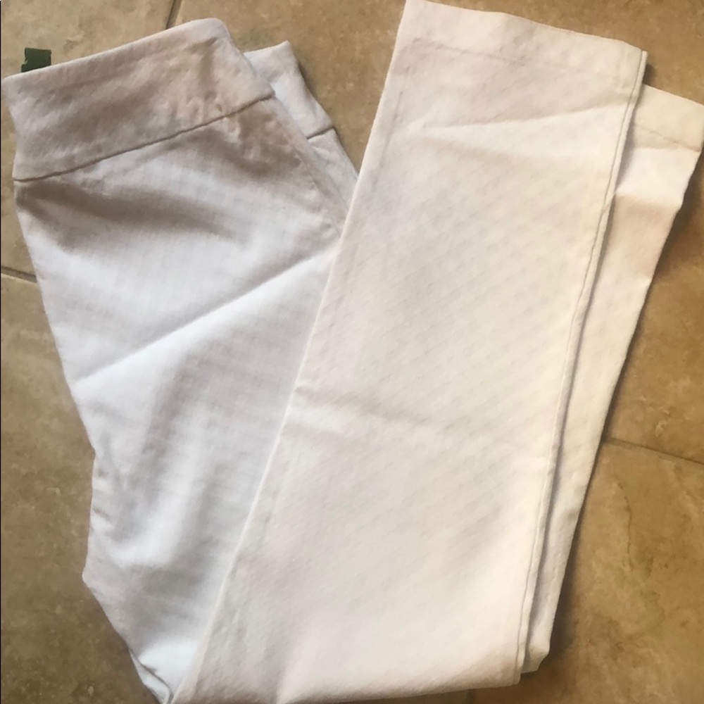 White pants; Attyre